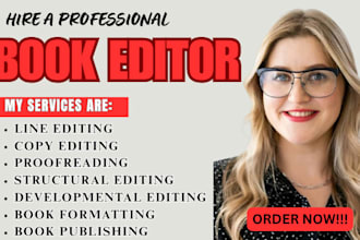do book copy line structural editing for fiction and non fiction books