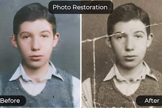restore enhance and colorize your old photos with care and precision