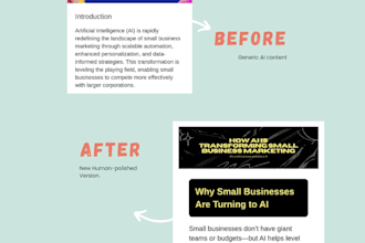 write thoroughly researched ai optimized web content