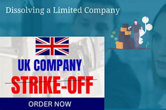 expertly dissolve, close or strike off your UK ltd company