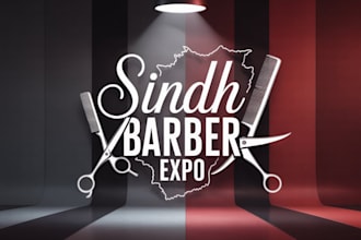 do logo for barber, haircut,saloon, fade,makeup, skincare, cosmetic, hairdresser
