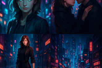 create stunning cyberpunk and anime ai portraits