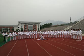 provide online fitness, physical therapy, taekwondo, nunchaku related teaching,