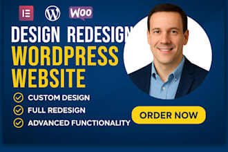 wordpress elementor website wordpress website design wordpress acf wpbakery divi