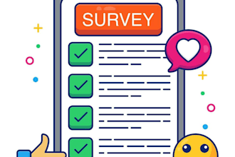 conduct google forms or surveymonkey surveys for research