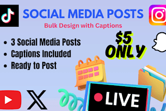 design unique sm posts with captions