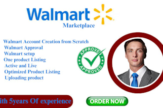 setup your walmart marketplace approval and manage store, walmart ads audit,wfs