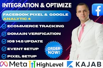 setup instagram, facebook, meta pixel,tracking API into gohighlevel, kajabi