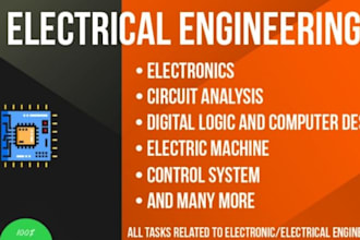 do electrical engineering projects, problems, assigment