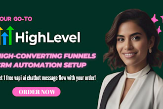 go high level website sales funnel ghl workflow automation vapi ai a2p
