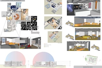 draft architectral plans and make 3d views of it