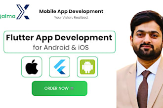 do mobile app development ios app android app as flutter mobile app developer
