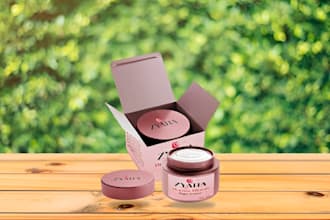 do stunning product label design cosmetic label, skincare label and do 3d mockup