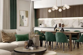 do modern interior design for your small apartment or studio