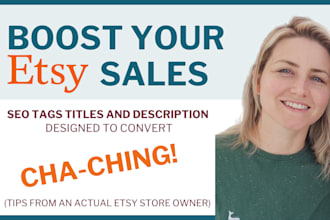 rewrite your etsy titles, tags, and descriptions for more views and sales