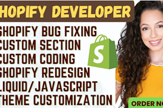 customize shopify, wordpress theme, plugin do custom coding theme customization