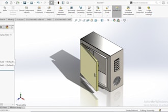 do professional 3d modelling and cad design using creo or solidworks