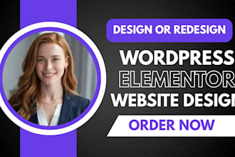 build revamp wordpress website design elementor pro woocommerce webshop store