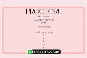 do honorlocks pearsonvue, ged, proctoru, respondus, guardian b