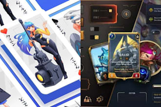 card game design card game custom playing card game trading card game