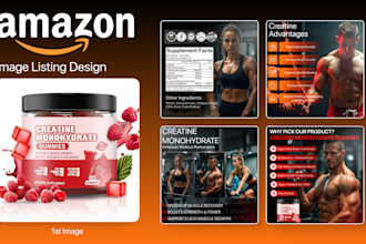 amazon listing images product lifestyle and infographic