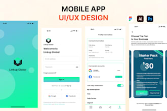 design mobile app UI