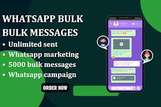 build send 1000 messages ,api sms campaign api,  automation,  whatsapp buisness