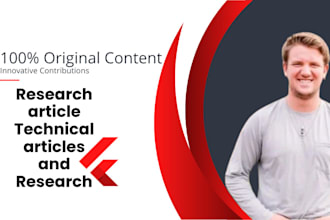 write any research articles for you