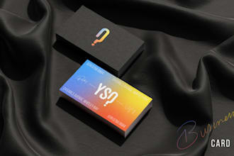 design professional business card and luxury stationery w qr
