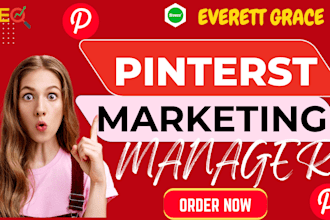 manage pinterest account with SEO optimized pins and boards
