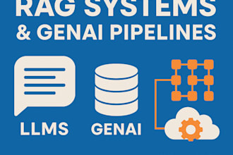 build rag systems and genai pipelines for your data