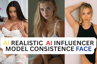 realistic nsfw ai influencer model for instagram fanvue onlyfans model flux ai