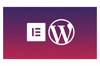 build a wordpress site with elementor or divi