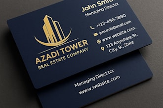 design a premium, custom business card that reflects your brand