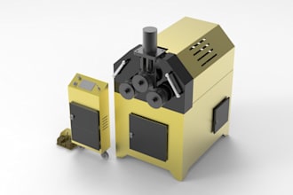 design custom machines, mechanical parts or sheet metal products