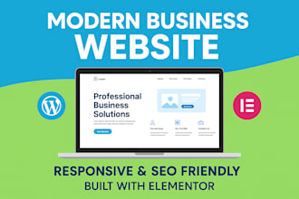 build your biz site with chat, blog, map, form and socials