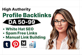 build 180 high authority SEO forum profile backlinks manually