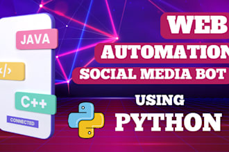 do social media bot automaton in python for instagram, x, twitch, snaps, youtube