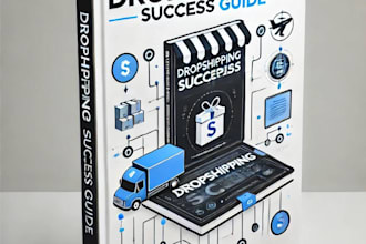dropshipping s ebook design accurate logo and translation