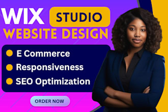 do design or redesign wix website, wix studio website, wix