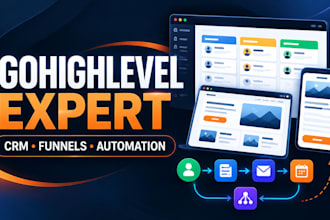 be your gohighlevel expert for websites, funnels and automation