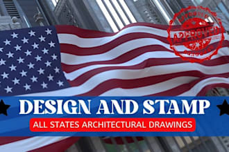 architectural structural drawing ca stamp city permit pe stamp mep floor plan