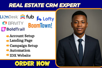 setup real estate crm lofty crm follow up boss lofty idx website lofty campaign