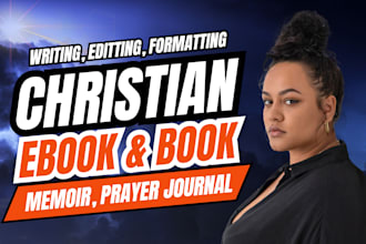 design christian ebook memoir prayer journal daily devotional and formatting