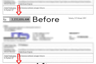 correct and improve text in your image files