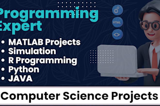 review computer science, matlab, python, and r programming projects
