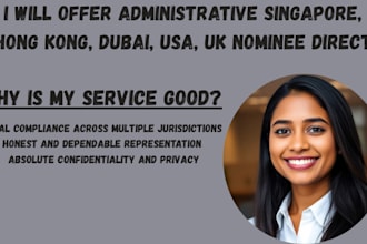offer administrative singapore, hong kong, dubai, USA, UK nominee direct