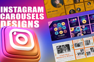 design professional carousel for instagram