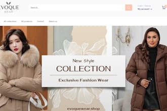 build shopify store, shopify website design, dropshipping, shopify redesign
