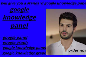 create verified google knowledge panel for you in the author category